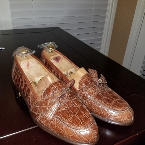 zelli alligator shoes
